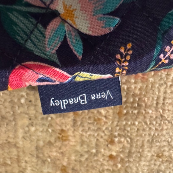 Vera Bradley Women's Cotton Envelope Tech Sleeve One Size Flamingo Garden NWOT - Picture 3 of 3